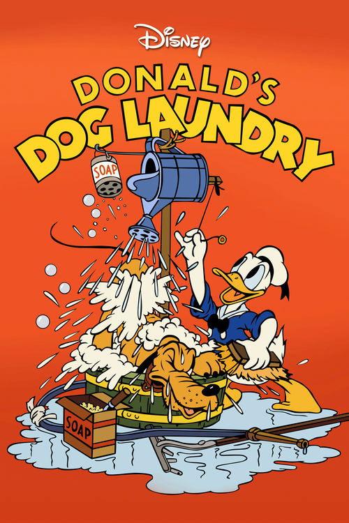 Donald's Dog Laundry 1940 official movie poster