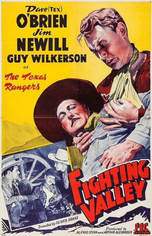 Fighting Valley 1943 official movie poster
