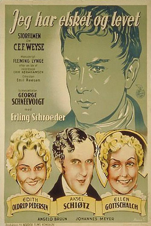 Jeg har elsket og levet 1940 official movie poster