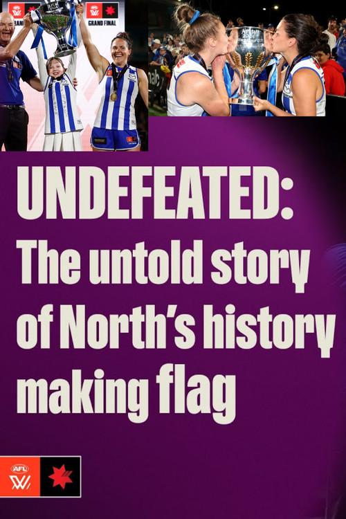 UNDEFEATED: The untold story of North’s history-making flag 2025 official movie poster