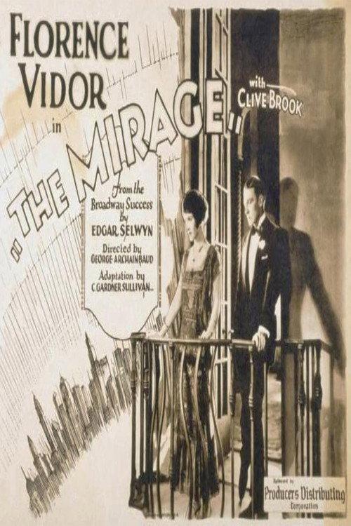 The Mirage 1924 official movie poster