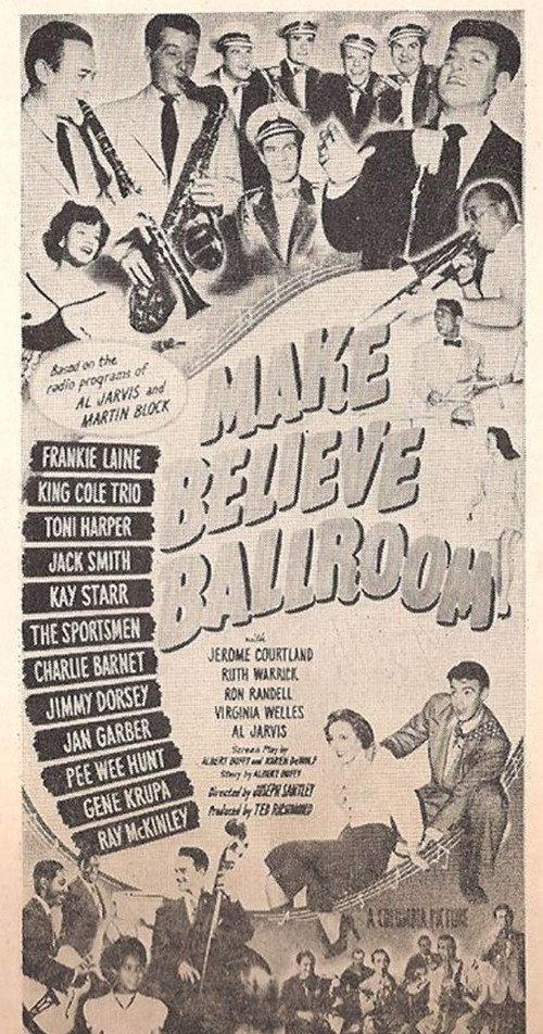 Make Believe Ballroom 1949 official movie poster