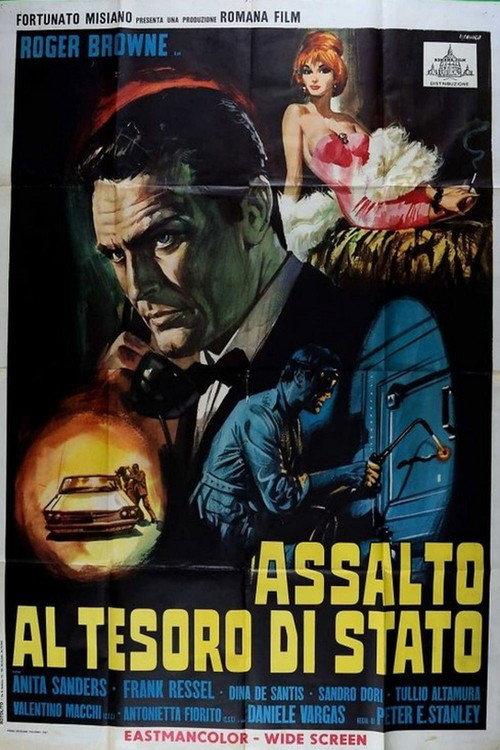 Assault on the State Treasure 1967 official movie poster