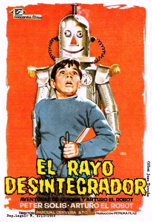 El rayo desintegrador 1966 official movie poster