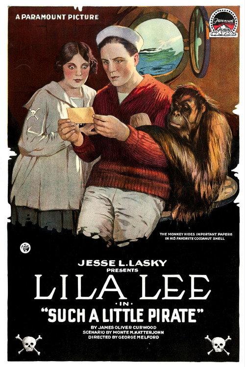 Such a Little Pirate 1918 official movie poster