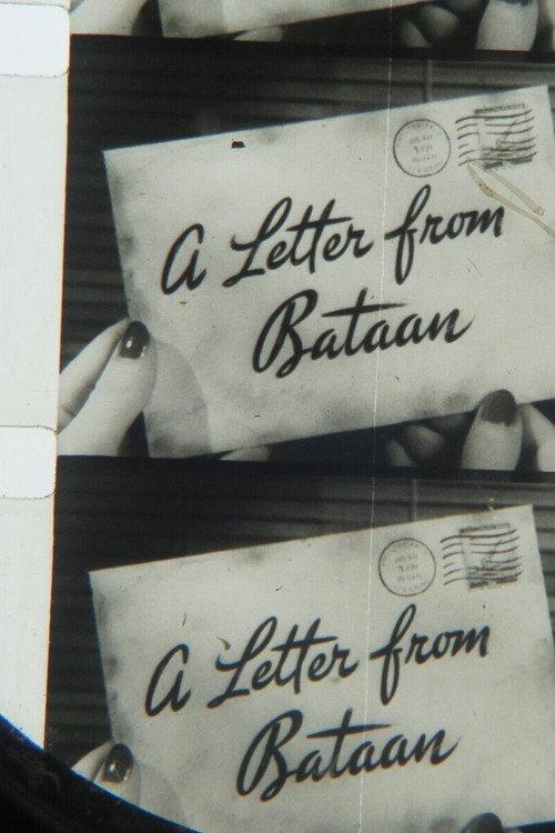 A Letter From Bataan 1942 official movie poster