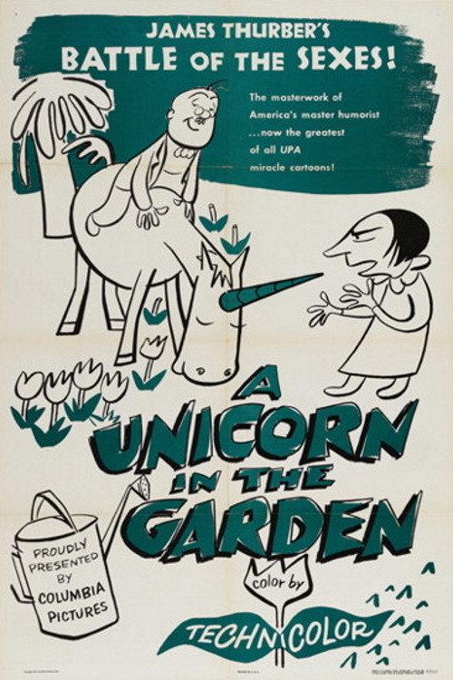 The Unicorn in the Garden 1953 official movie poster