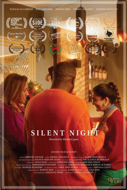 Silent Night 2024 official movie poster
