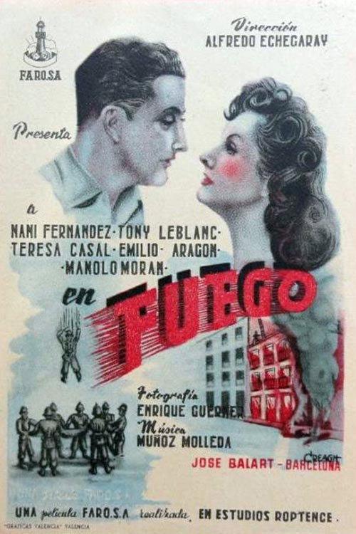 ¡Fuego! 1949 official movie poster