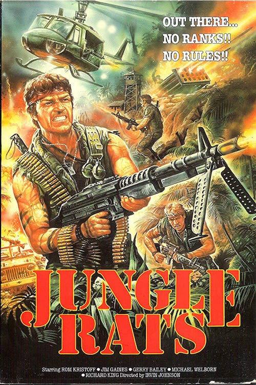 Jungle Rats 1988 official movie poster