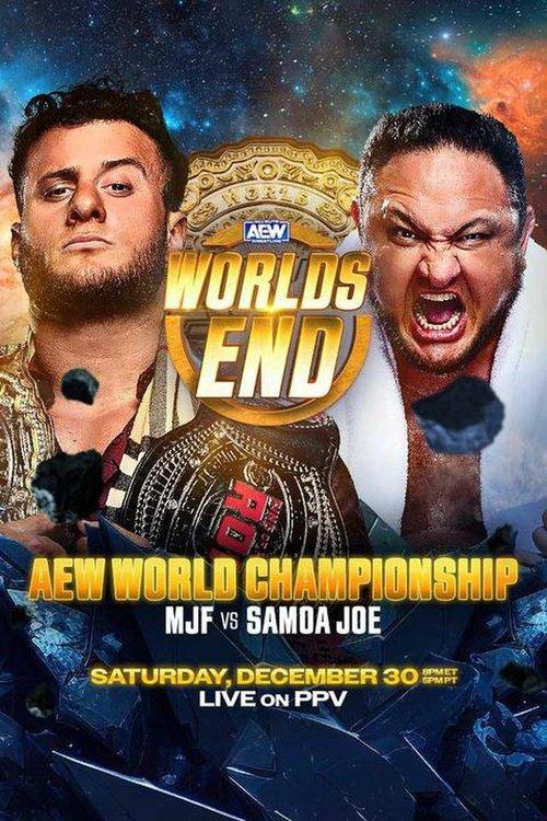 AEW Worlds End 2023 2023 official movie poster