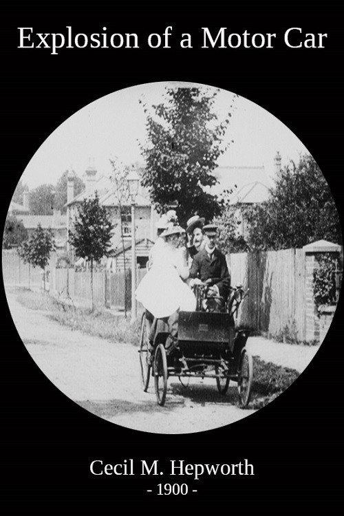 Explosion of a Motor Car 1900 official movie poster