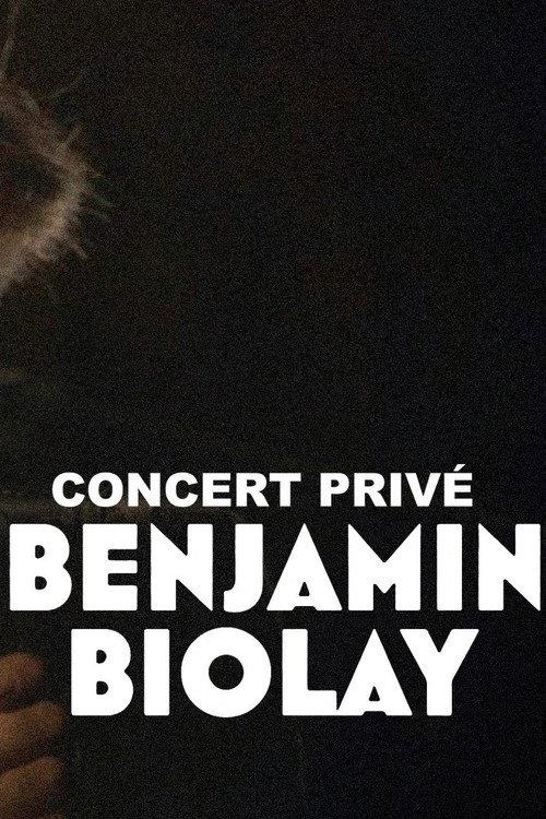 Benjamin Biolay - Concert privé 2020 official movie poster