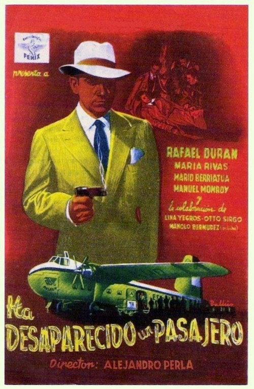 Ha desaparecido un pasajero 1953 official movie poster