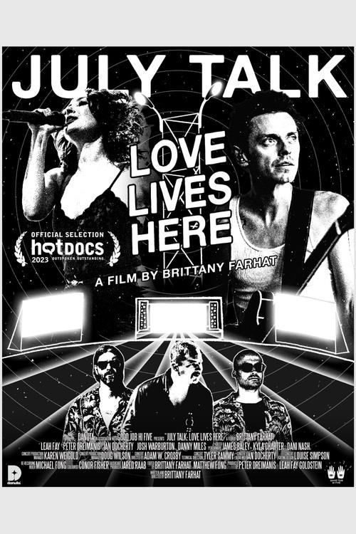 July Talk: Love Lives Here 2023 official movie poster