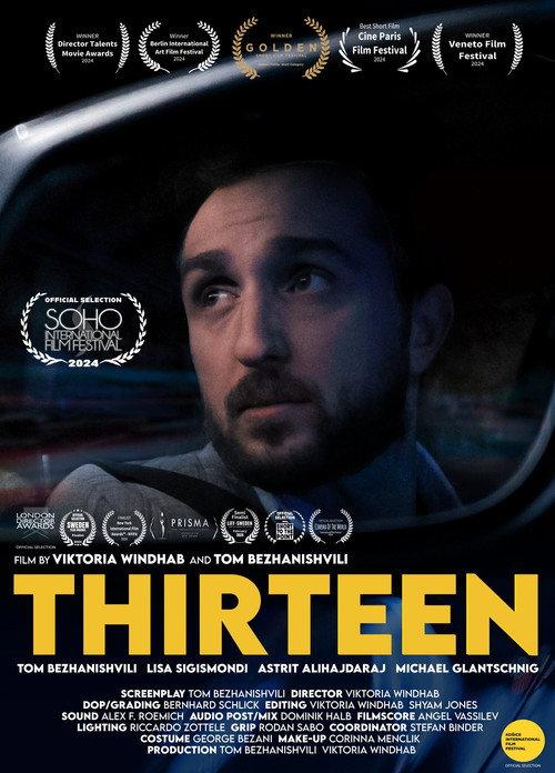 Thirteen 2024 official movie poster