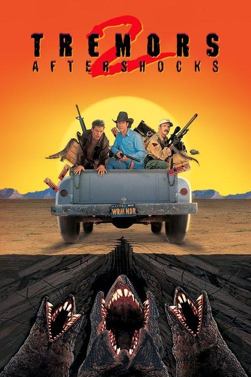 Tremors II: Aftershocks 1996 official movie poster