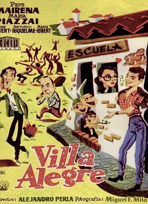 Villa Alegre 1958 official movie poster