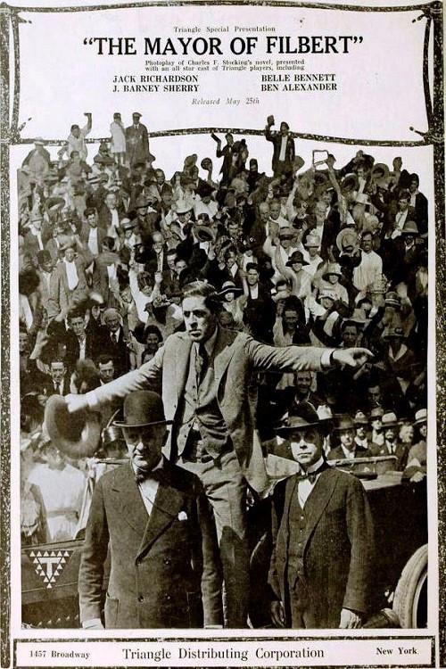 The Mayor of Filbert 1919 official movie poster