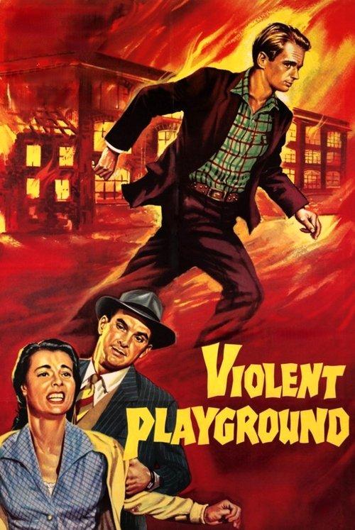 Violent Playground 1958 official movie poster