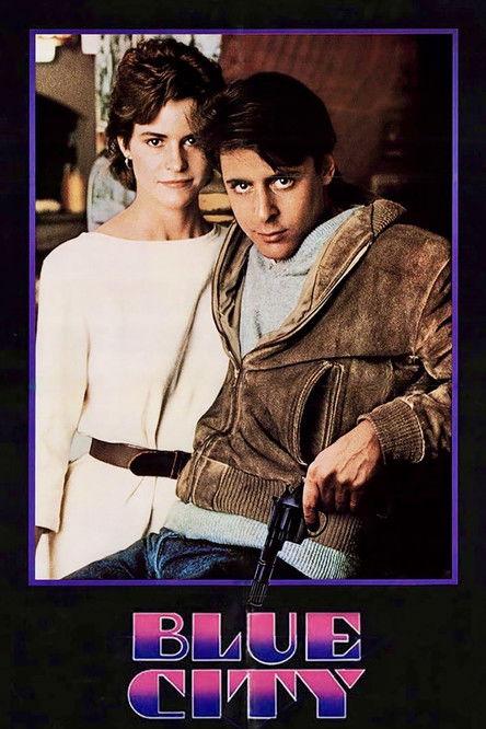 Blue City 1986 official movie poster