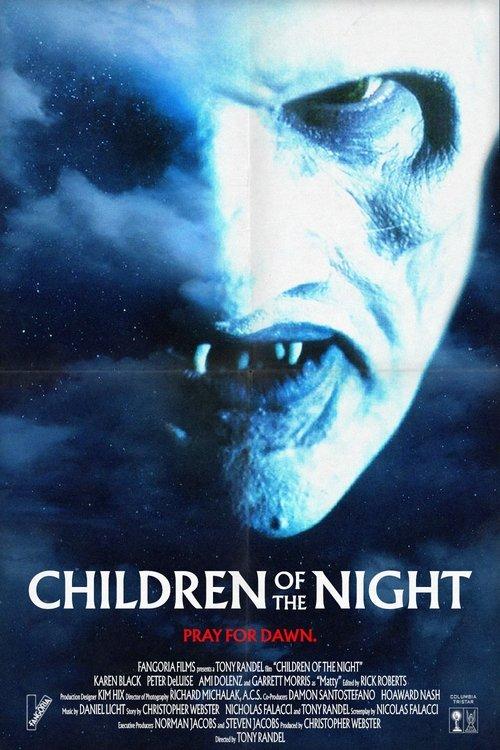 Children of the Night 1991 official movie poster
