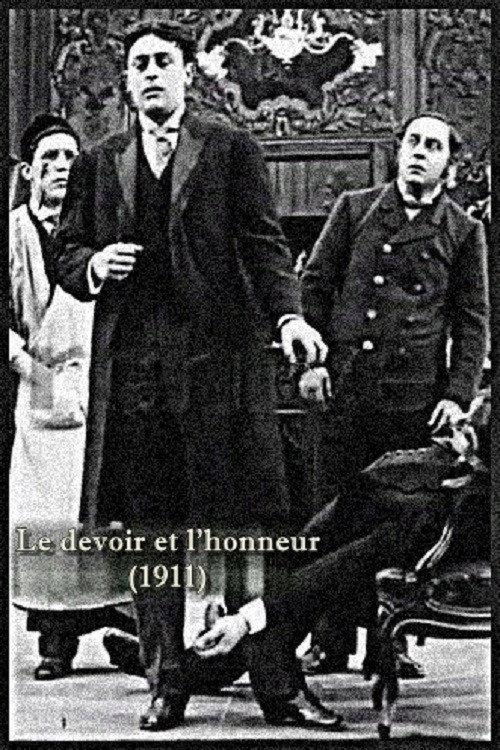 Le devoir et l'honneur 1911 official movie poster