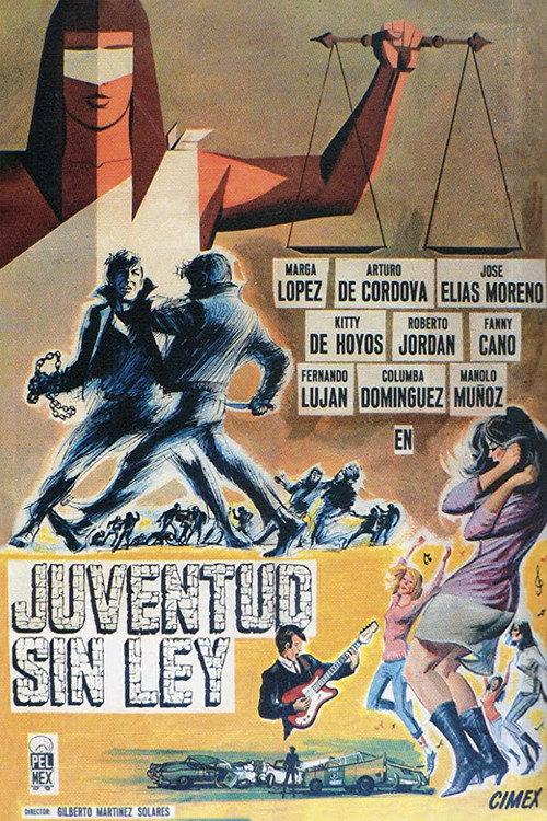 Lawless Youth 1965 official movie poster