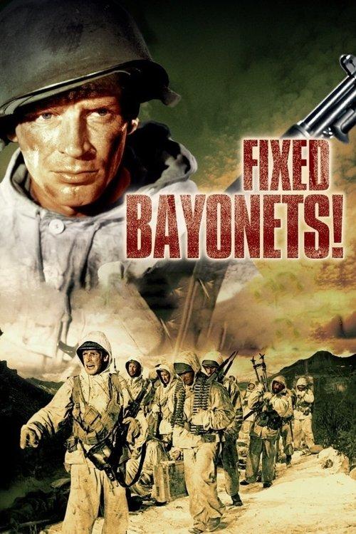 Fixed Bayonets! 1951 official movie poster