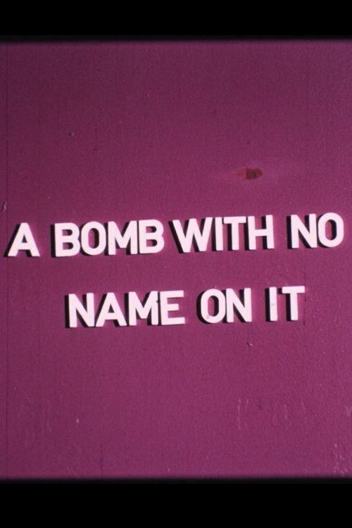 A Bomb with No Name On It 1975 official movie poster