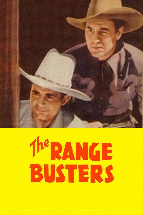 The Range Busters 1940 official movie poster