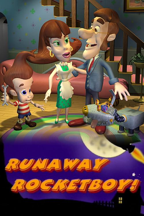 Jimmy Neutron: Runaway Rocketboy! 1998 official movie poster