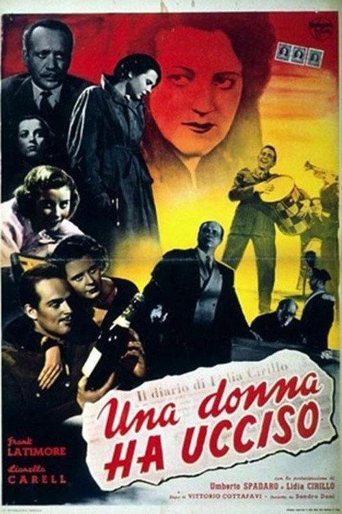 A Woman Has Killed 1952 official movie poster