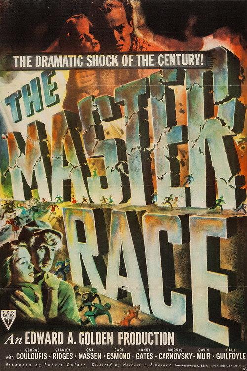 The Master Race 1944 official movie poster