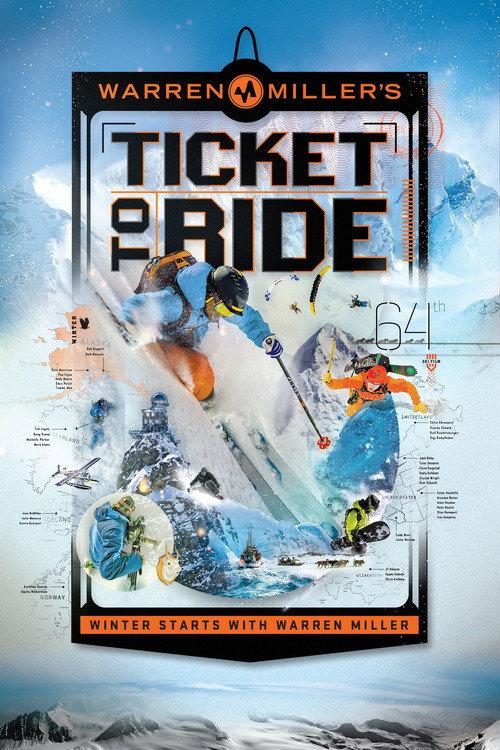 Warren Miller: Ticket to Ride 2014 official movie poster