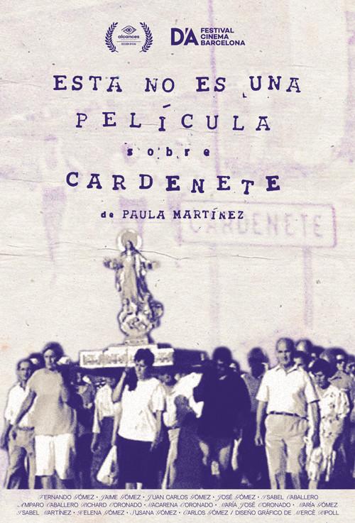 This Is Not a Movie About Cardenete 2022 official movie poster