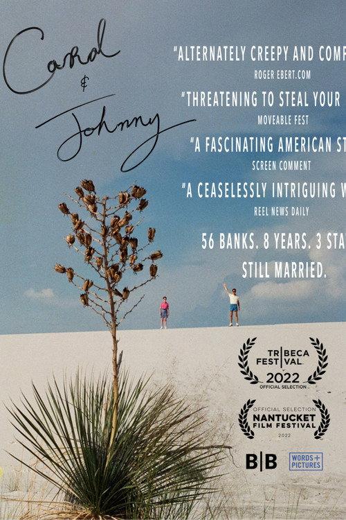Carol & Johnny 2022 official movie poster