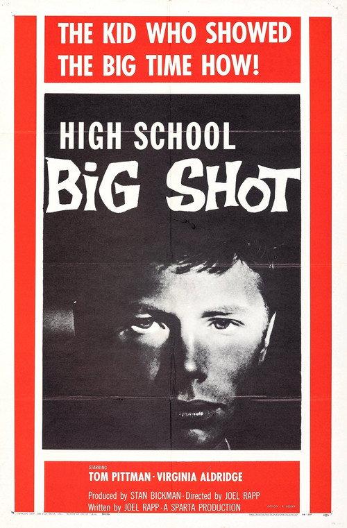 High School Big Shot 1959 official movie poster
