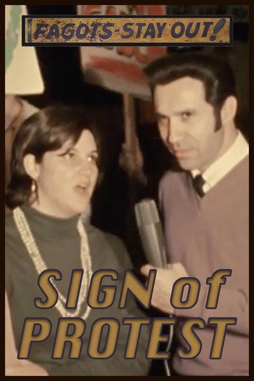 Sign of Protest 1970 official movie poster