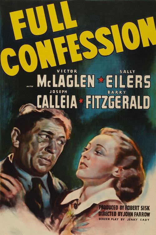 Full Confession 1939 official movie poster