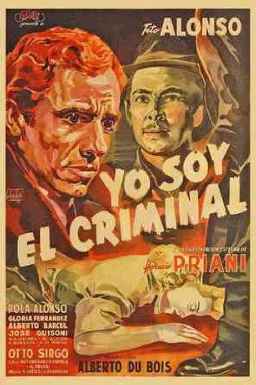 Yo soy el criminal 1954 official movie poster