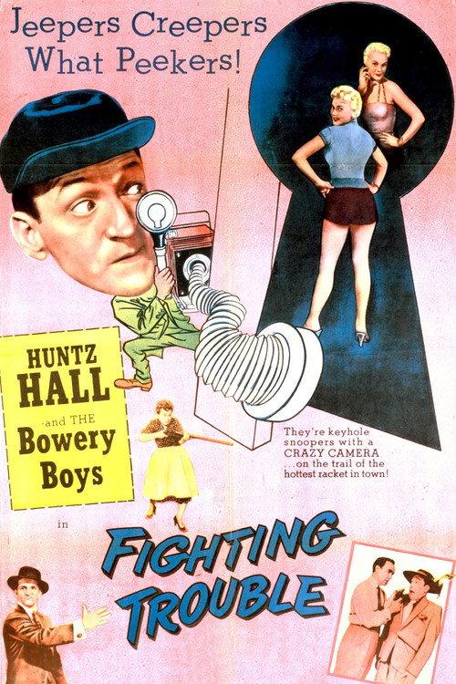 Fighting Trouble 1956 official movie poster