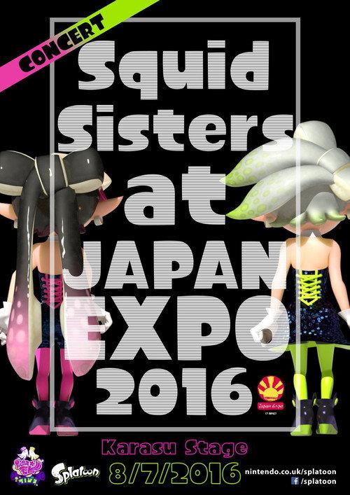 Splatoon - Squid Sisters Concert at Japan Expo 2016 2016 official movie poster