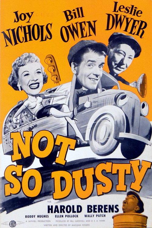 Not So Dusty 1956 official movie poster