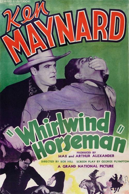 Whirlwind Horseman 1938 official movie poster