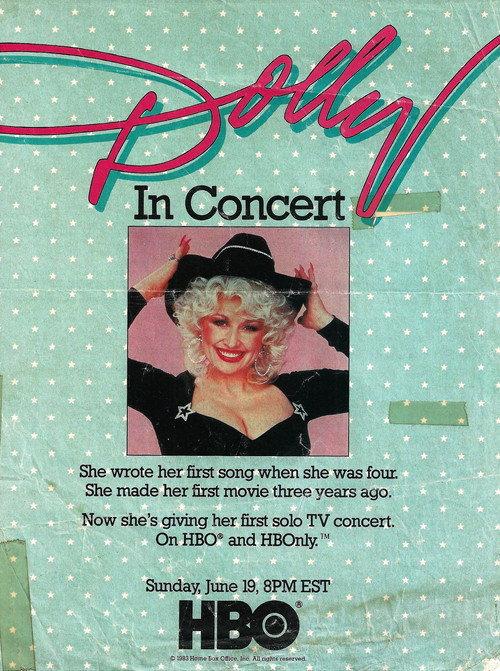 Dolly in Concert 1983 official movie poster
