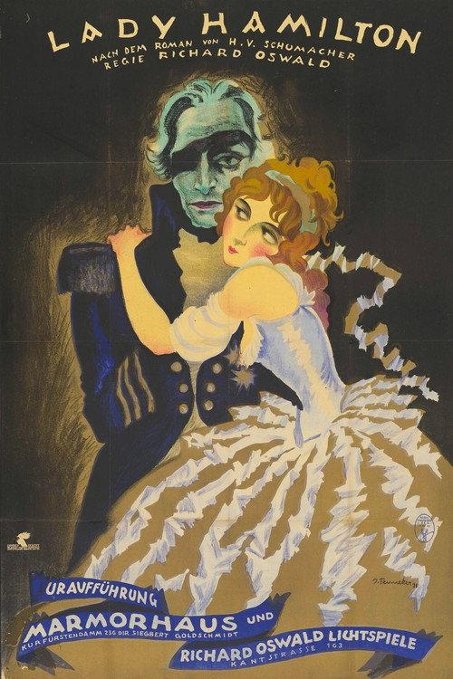 Lady Hamilton 1921 official movie poster