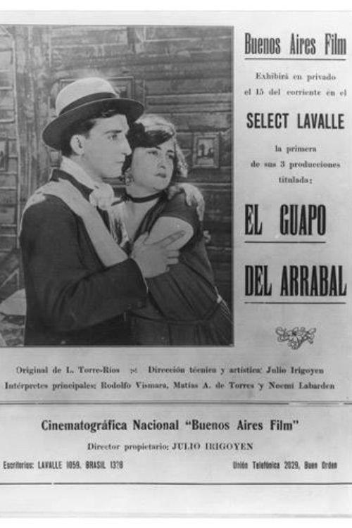 El guapo del arrabal 1923 official movie poster
