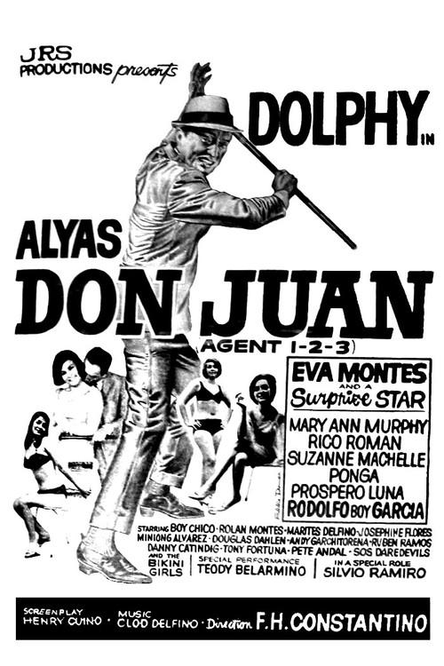 Alyas Don Juan: Agent 1-2-3 1966 official movie poster
