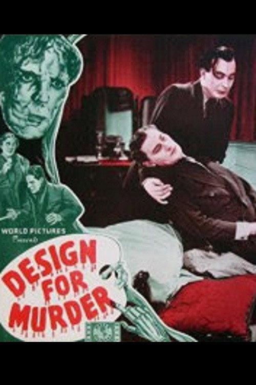 Design for Murder 1939 official movie poster